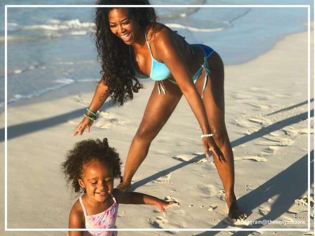 Kenya Moore went to Barbados for IVF