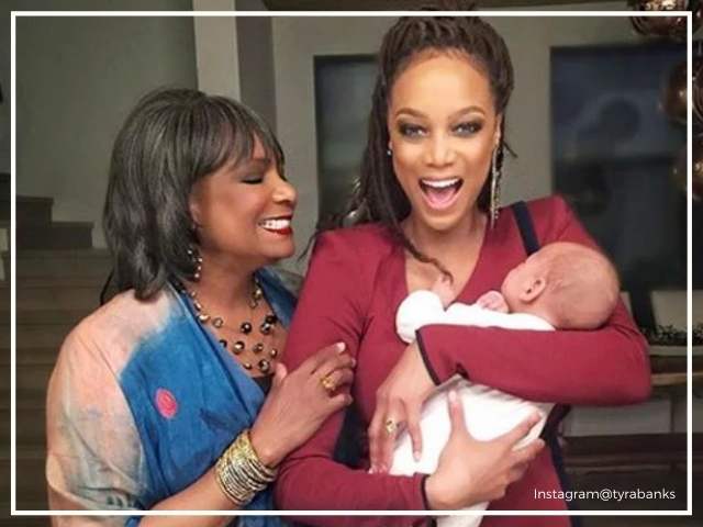 Tyra Banks IVF baby her mother